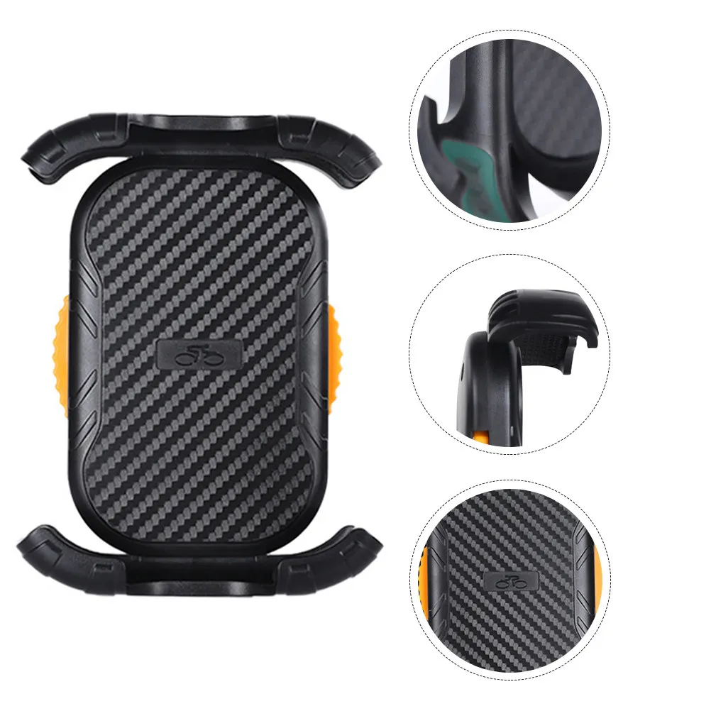 1Pcs Motorbike Phone Mount Rotating Mobile Holder ABS Material Universal Support Adjustable Motorcycle Phone Stand Rack