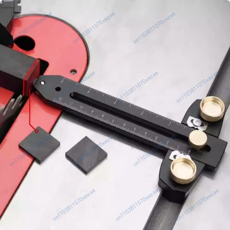 Tool parts table saw alignment locator, wood cutting positioner