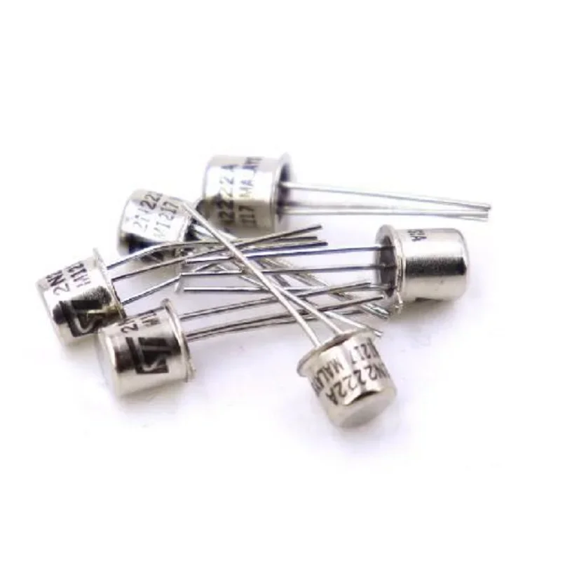 10PCS/sets Gold Sealed Transistor 2N2907A Bipolar Transistors - Bjt to-18-3 Through Hole NPN 0.6A 0.5W