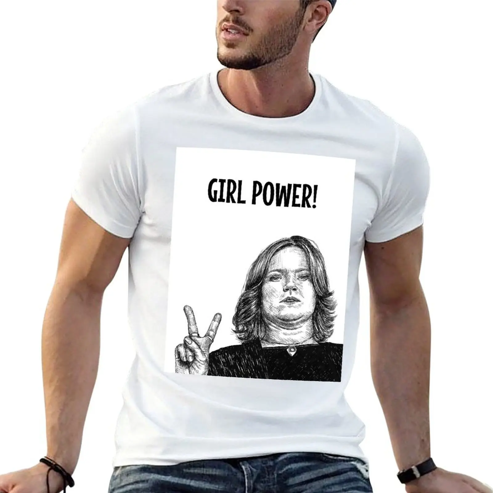 Daisy Steiner, Spaced, Girl Power. T-Shirt anime vintage t shirts big and tall t shirts for men