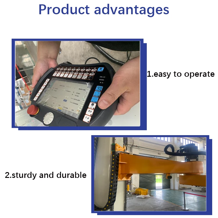 Industrial Robot Stacker Palletizer Automatic Palletizer Machine for Stacking Case Cartons Water Bottle on Pallet