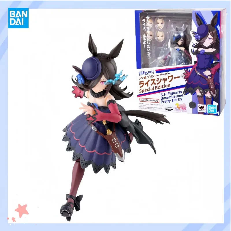 

【In Stock】Bandai Genuine SHF Umamusume Pretty Derby Rice Shower Special Edition Anime Action Figure Collectible Toys Gift
