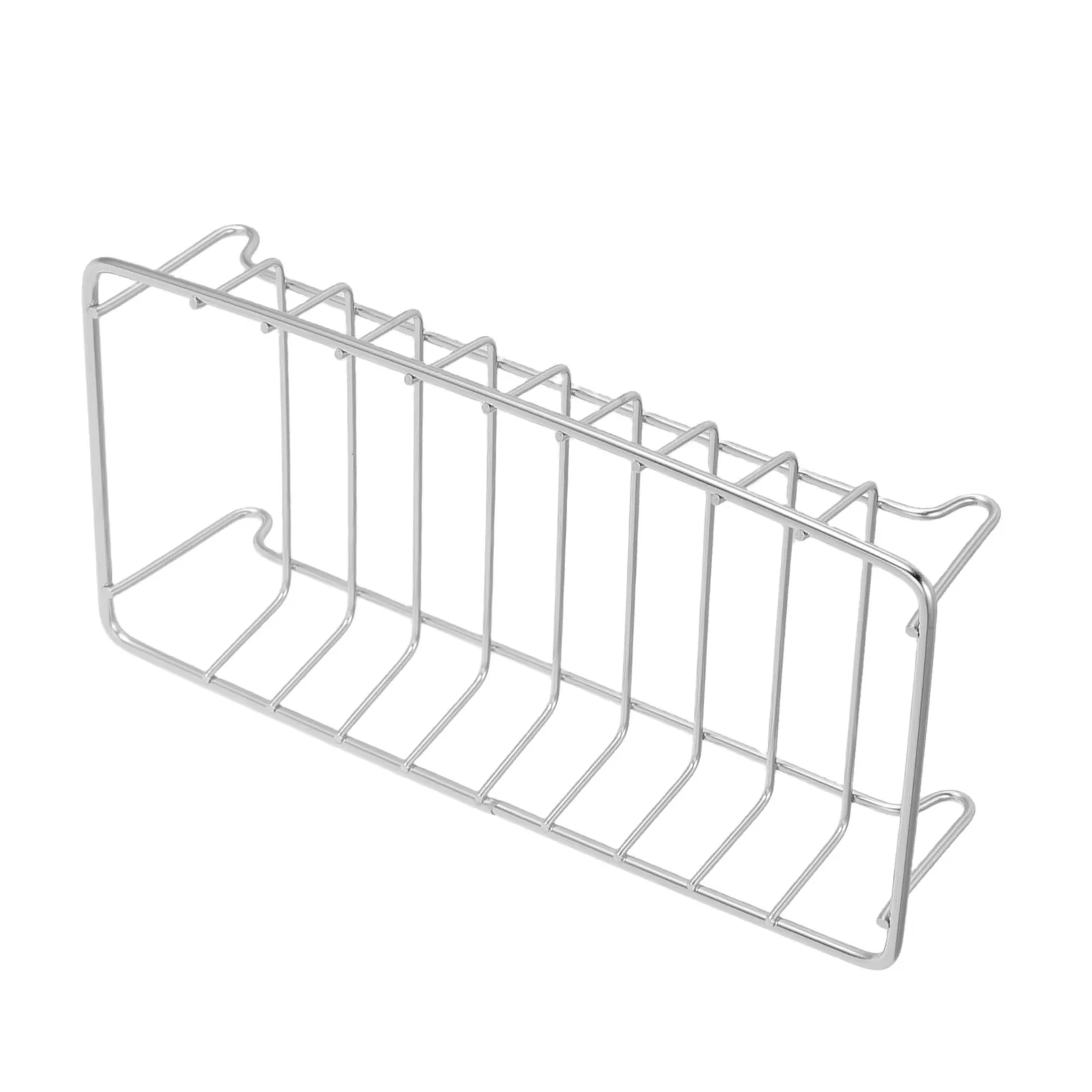 Stainless Steel Bathroom Toothbrush Holder Organizer Minimalist Multi Layer Countertop Toothpaste Stand Bathroom Vanity Storage