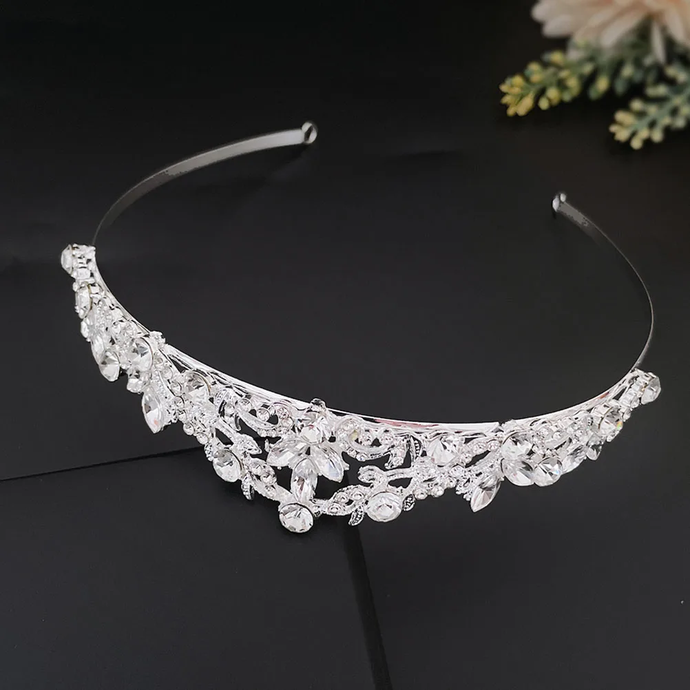 

Crown Headpiece Elegant Tiara For Women Wedding Party Bridal Headdress Girl Women Headdress Hair Accessories