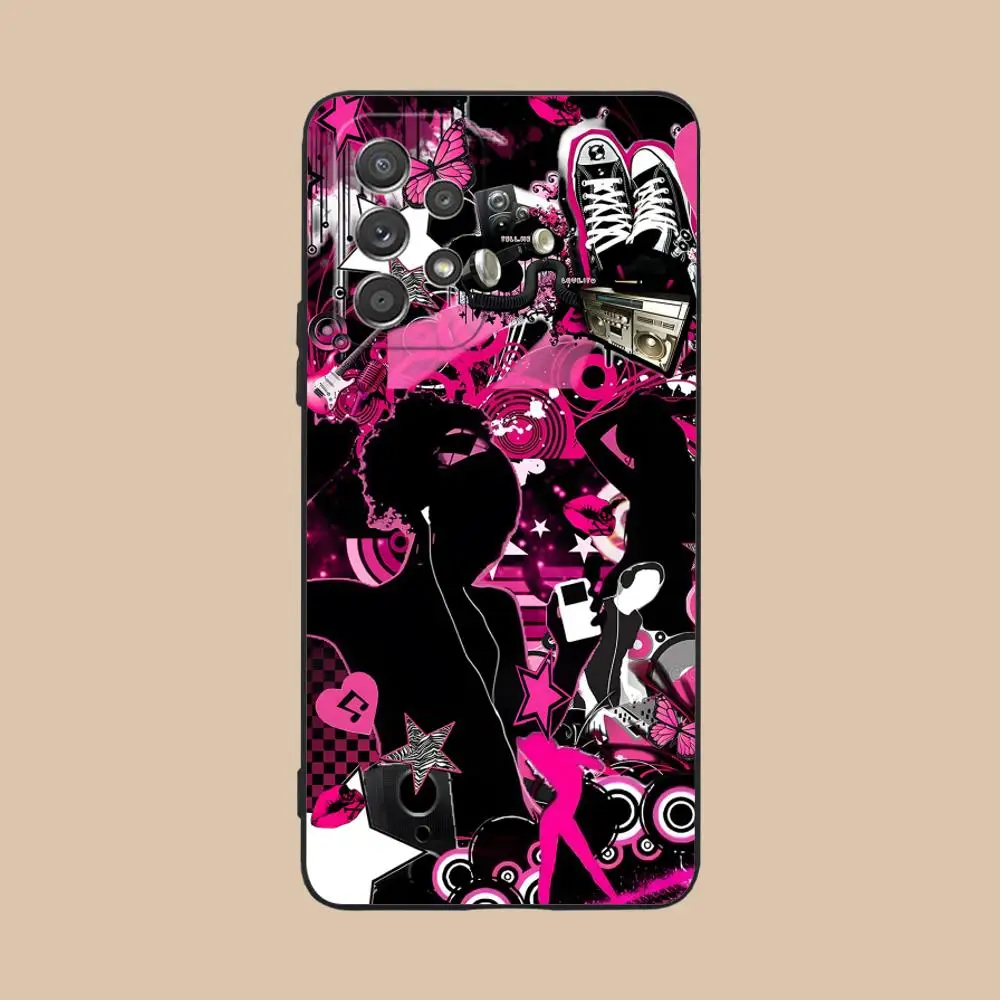 Frutiger مترو موضة قضية الهاتف لسامسونج غالاكسي A73 72 71 70 56 55 54 53 52 36 35 34 23 16 15 5G غطاء الطباعة الملونة #6