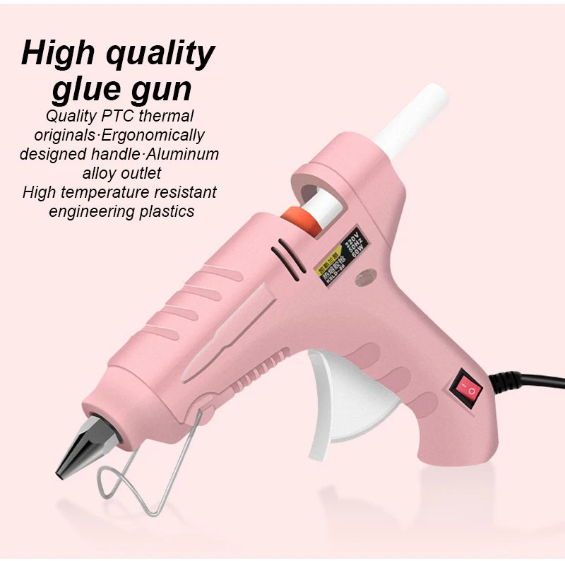 20/60W Hot Melt Glue Gun Mini Household Industrial Guns Pistol Melt Glue Sticks Electric Heat Temperature Adhesive Repair Tool