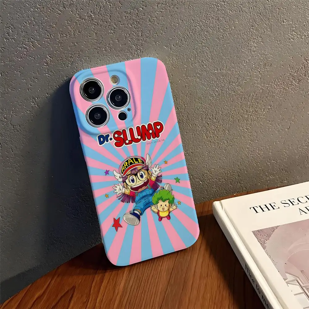 

Dr Slump Phone Case For IPhone 17 16 15 14 13 12 11 Pro Max X XR XSMax 7 8 Plus Glossy Film Hard PC Cover
