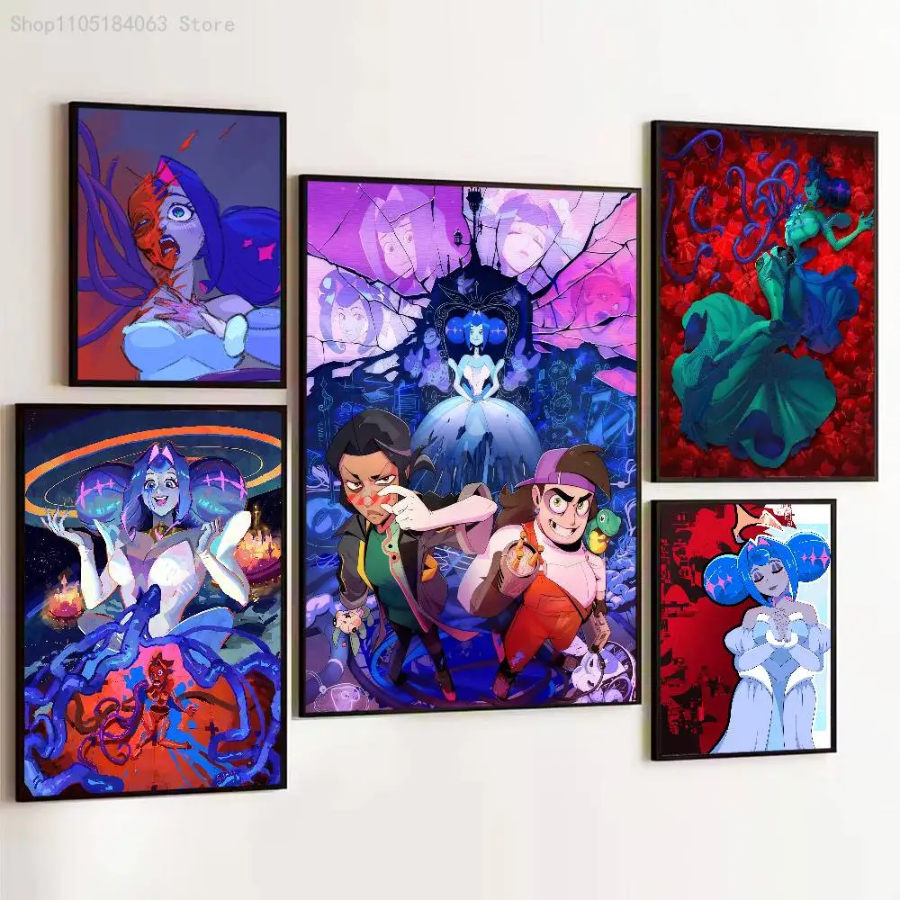 

K-Knights of G-GuinevereS Poster Prints Wall Art Picture Painting Gift Living Room Restaurant Bar Large Dec Sticker