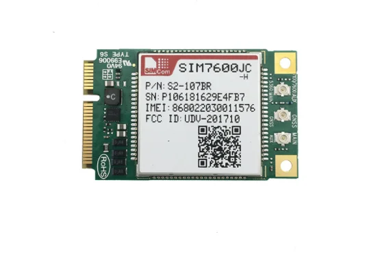 

SIMCOM SIM7600JC-H MINI PCIE LTE Cat-4 LTE-FDD/LTE-TDD/HSPA+/UMTS/EDGE/GPRS/GSM Module for Japan LTE-FDD B1/B3/B8/B18/B19/B26