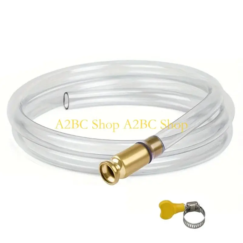 A2BC Strong PVC Metal Siphon Pump Small Priming Transfer for Efficient Liquid In Various Scenarios