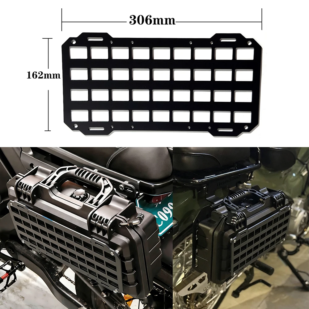 Side Box Armor Panel Motorcycle Multifunctional Universal Side Box Bracket Aluminum Alloy Side Box Bracket Quick Release