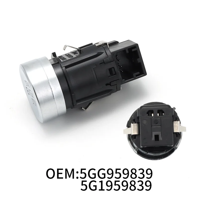 Picture 5: 5G1959839A is suitable for Volkswagen Golf 7 One click ignition switch button button 5GG959839