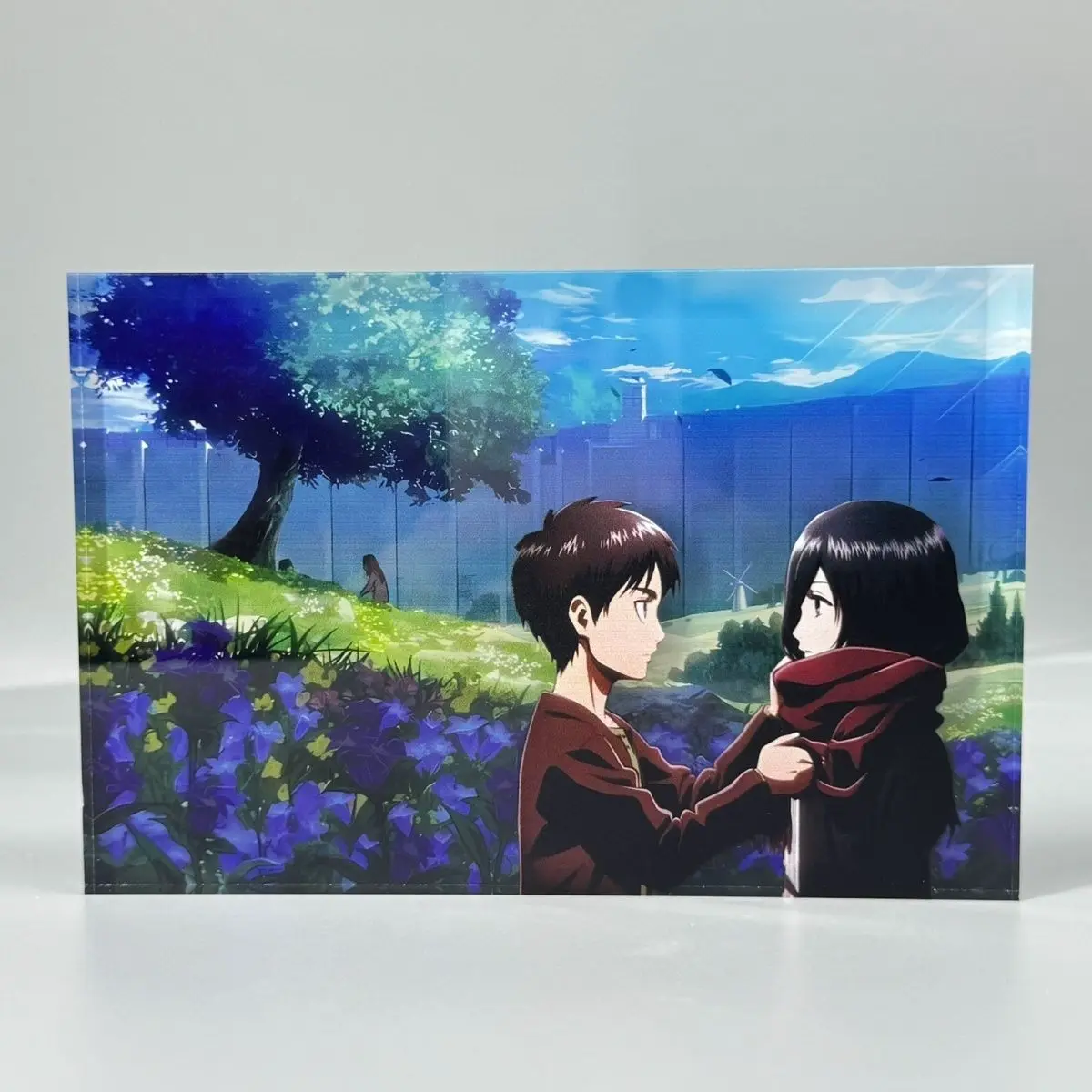 Acryl Ziegel Shingeki kein Kyojin/Angriff auf Titan Levi ackerman eren Jaeger Mikasa · ackerman Cosplay Desktop Ornament Cartoon Geschenk