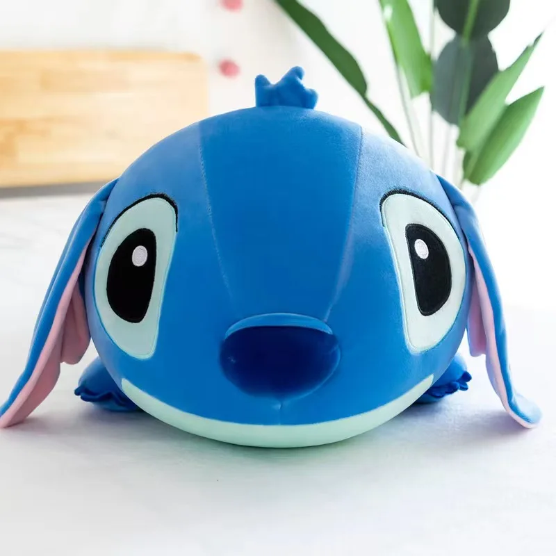 60-120cm Disney Lilo & Stich Puppe Kissen Cartoon Engel niedlichen Plüsch tier Anime ausgestopfte Sammlung Kawaii Kinder Geburtstags geschenk