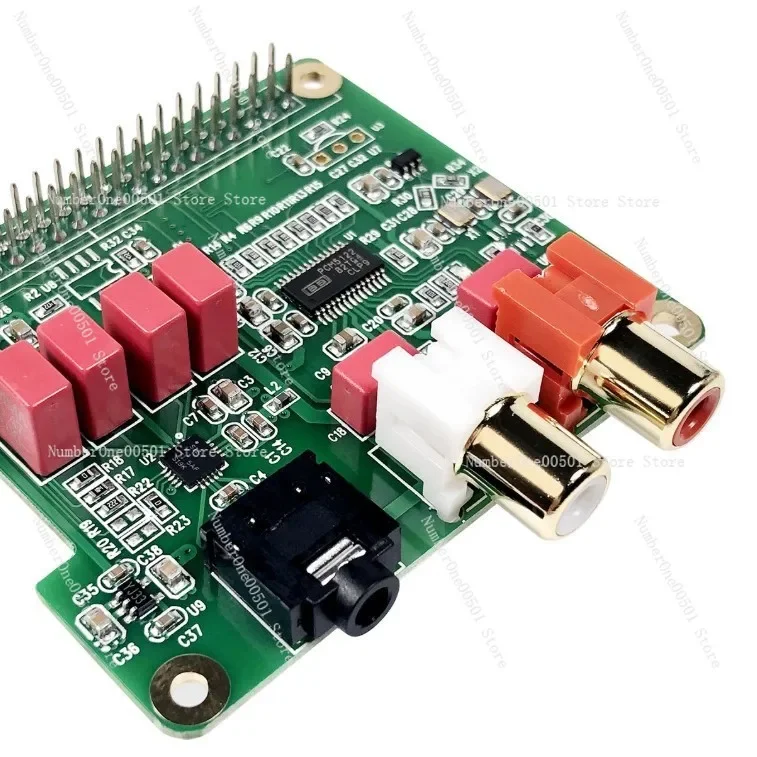 

For Raspberry Pi Zero Rpi HiFi DAC Hat High Fidelity Sound Card Digital Analog Converter Board Plug Play Audio Expansion Module