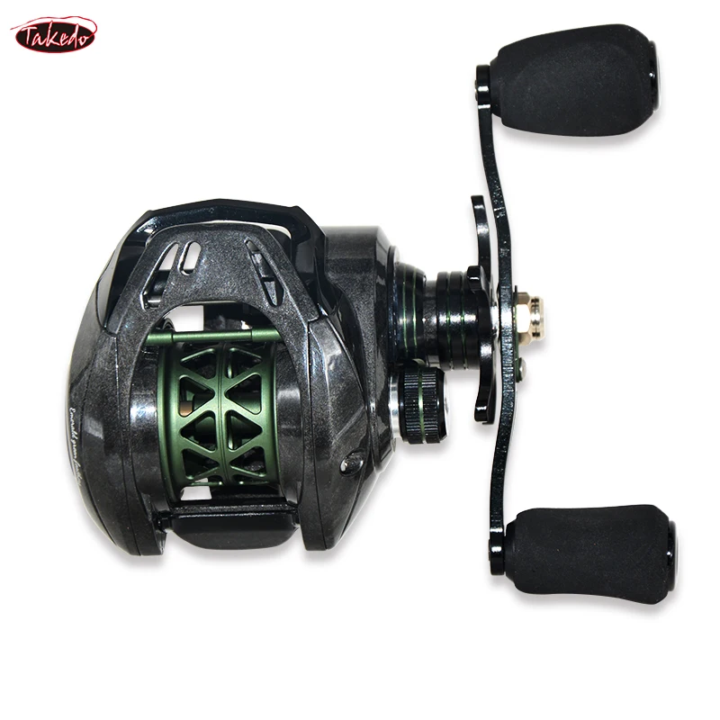 

TAKEDO ST04 Saltwater Ultra Light Baitcast Reel 7.2:1 Gear Ratio 5KG Max Drag Bait Casting Drum Wheel Jigging Fishing Reels