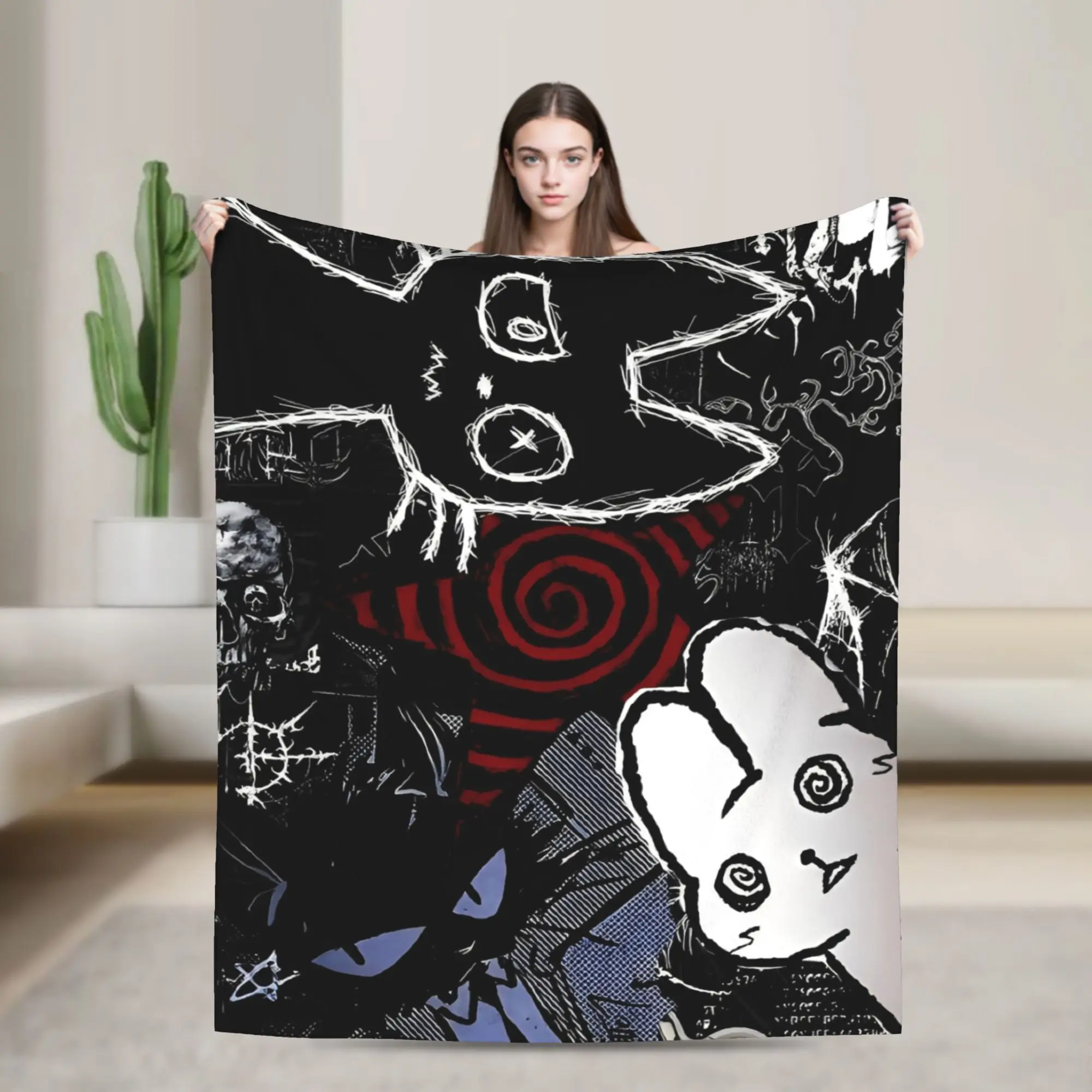 Gatos Blanket Super Soft Cozy  Throw Blankets for Sofa 50x60 Inch Multiple Sizes Bedding Throws