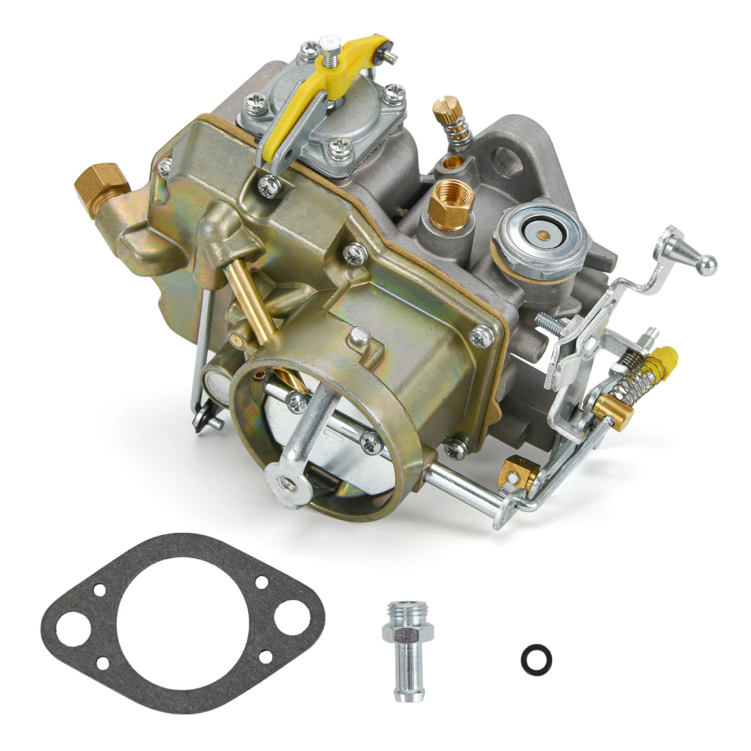 مكربن Autolite 1100 1-Barrel مع خنق يدوي لمحرك Ford Mustang Straight-6 200 cu بوصة (3.3 لتر) 64-70