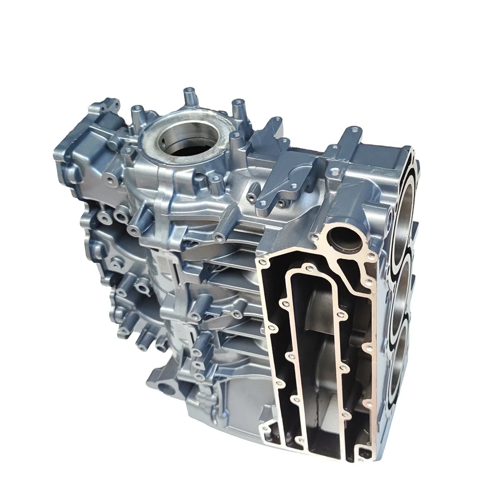 6H3-15100 Outboard Motor Crankcase for Yamaha Outbaord Motor 60HP 70HP 2 Stroke Crank Cylinder 69D-15100-00-1S