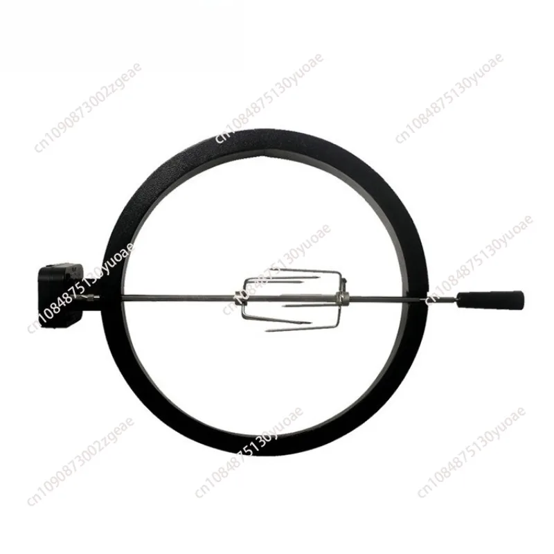 Schwarzes BBQ-Zubehör Rotierendes Grillset für 18, 21, 23,5 Zoll, Grillwerkzeuge