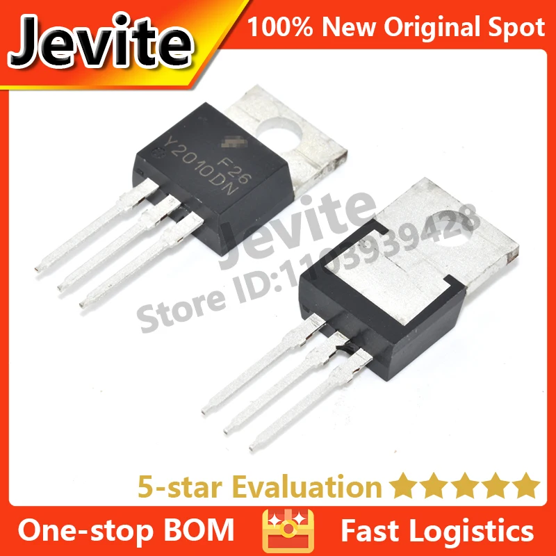 

Jevite 100% New Original electronics Controller 10-50 units/lote Y2010DN FYP2010DNTU TO-220 100V 20A Schottky diode transistor