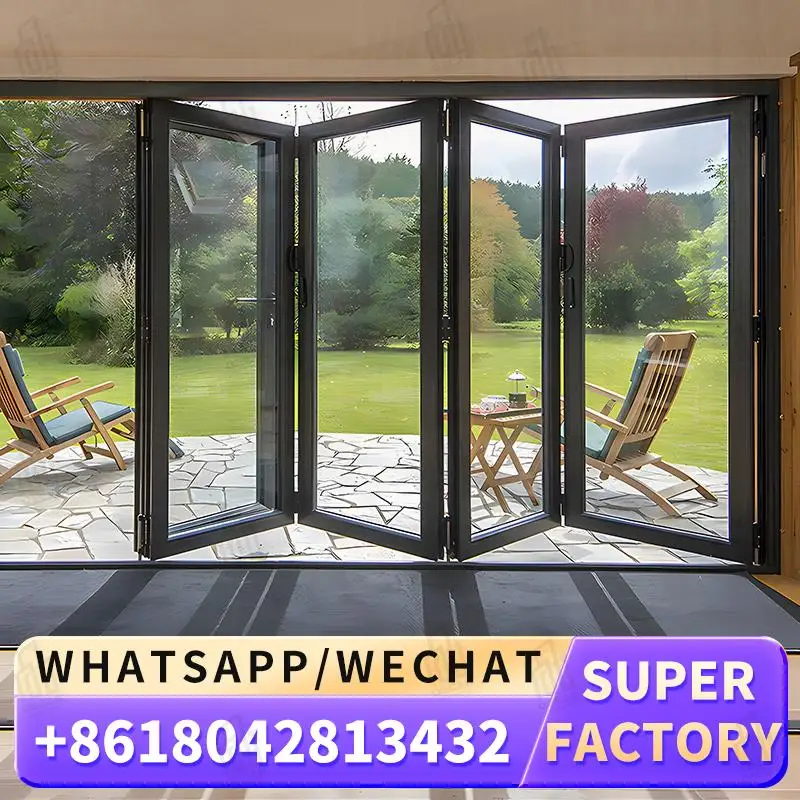 

Customizable Foldable Windows Doors Ideal for European Commercial Spaces Factory Made Windows Foldable door