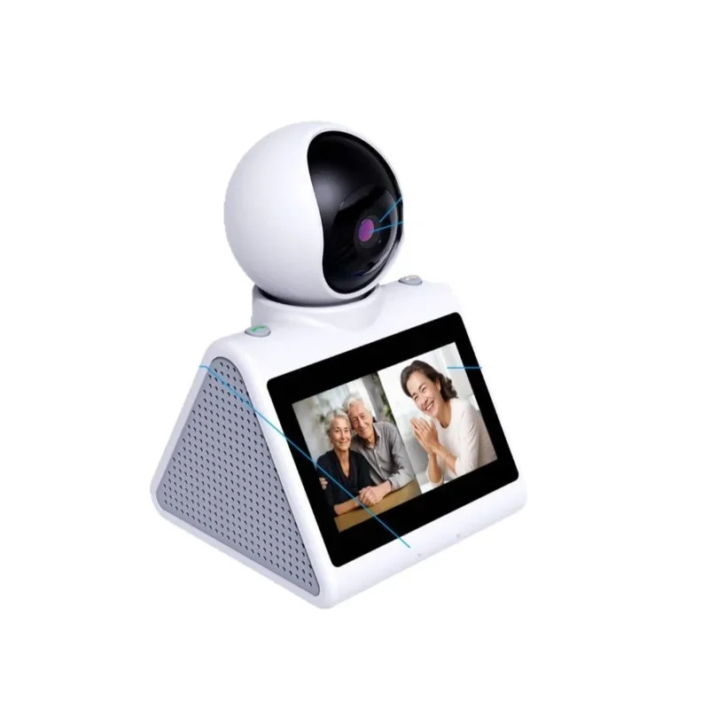 

AI camera one-click call, two-way video call with screen, storytelling, listening to music, learning all-in-one machine PTZ
