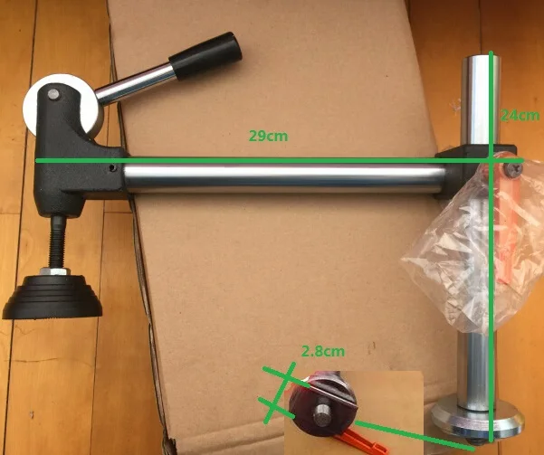 funssor Adjustable Horizontal Toggle Clamps Clamp Hold Down For Sliding Table Saw Woodworking