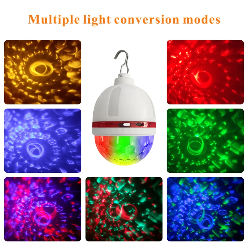 Music Beat Sync LED Ambient Lamp - USB Charging, Remote, Color Changing Atmosphere Light Sound-Activated LED Party Ambient Light