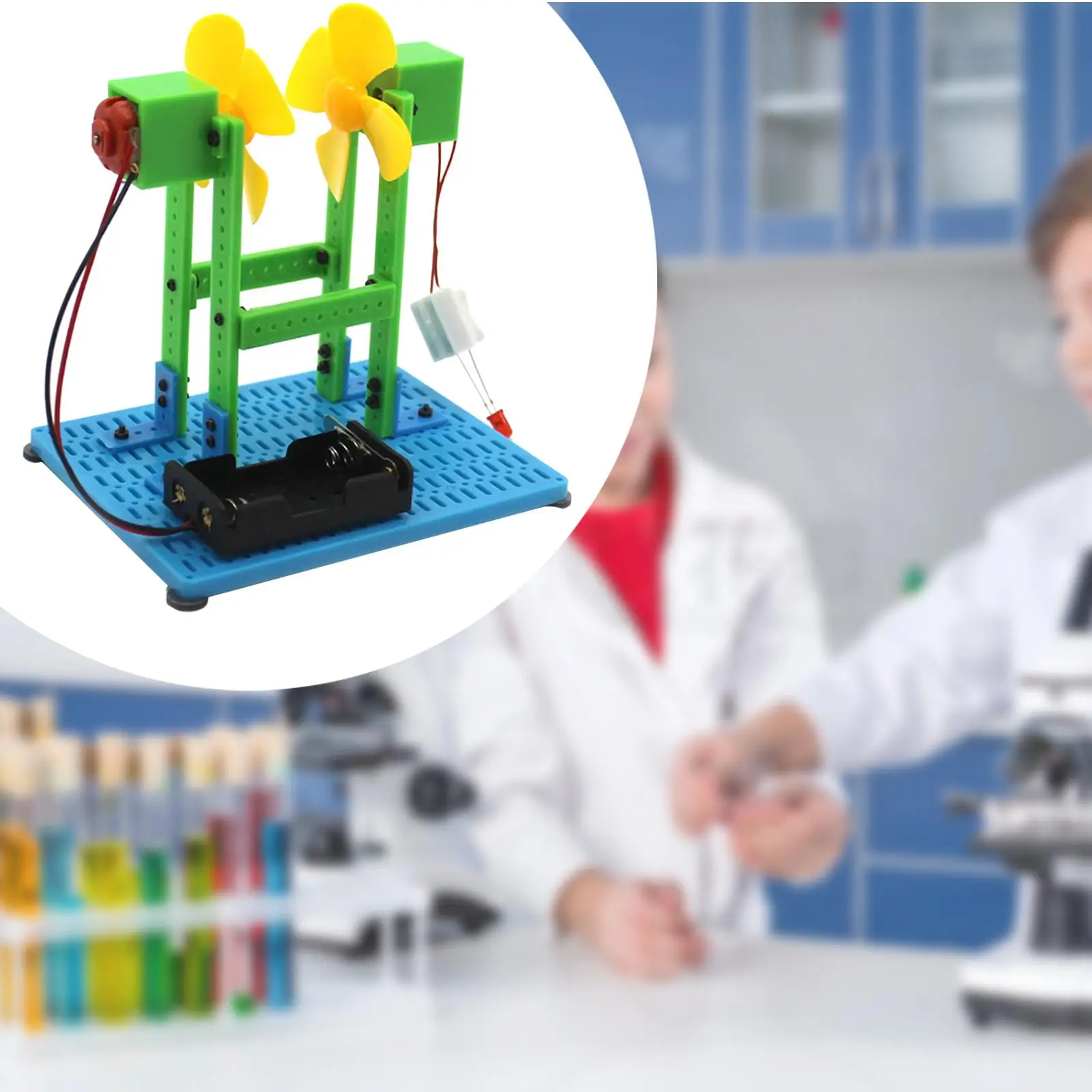 

Wind Power Model Toy Educational Toy Handmade Creative Scientific Training Model