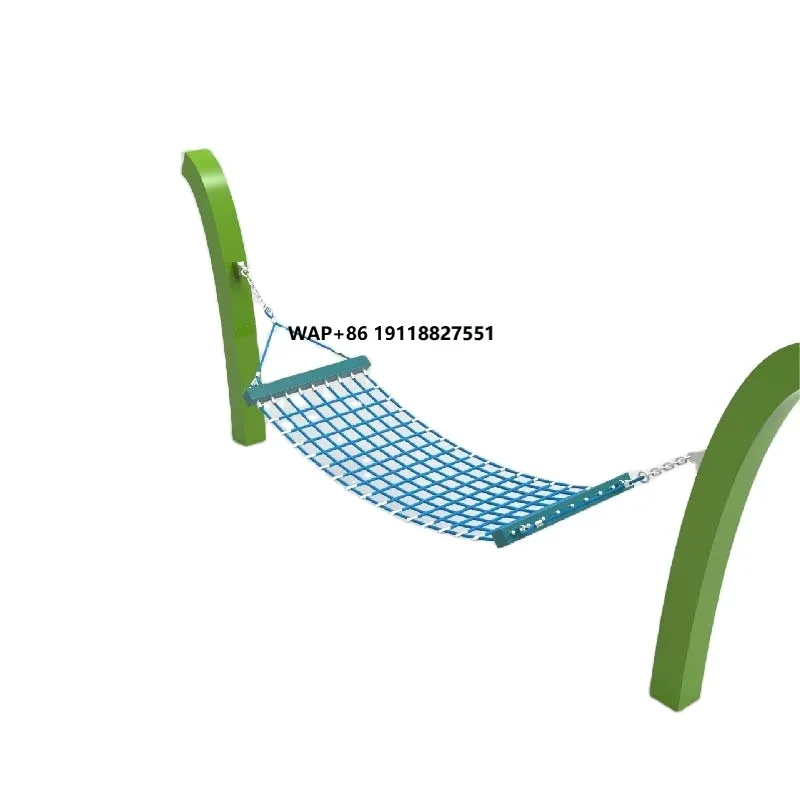 Heavy Duty Outdoor Hammock Swing Made of Combination Rope for Commercial Use Playground