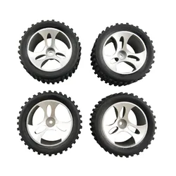 4PCS Tires Are Used For Wltoys A959 RC Off-Road Vehicle，4WD Spare Wheel Part A959-01