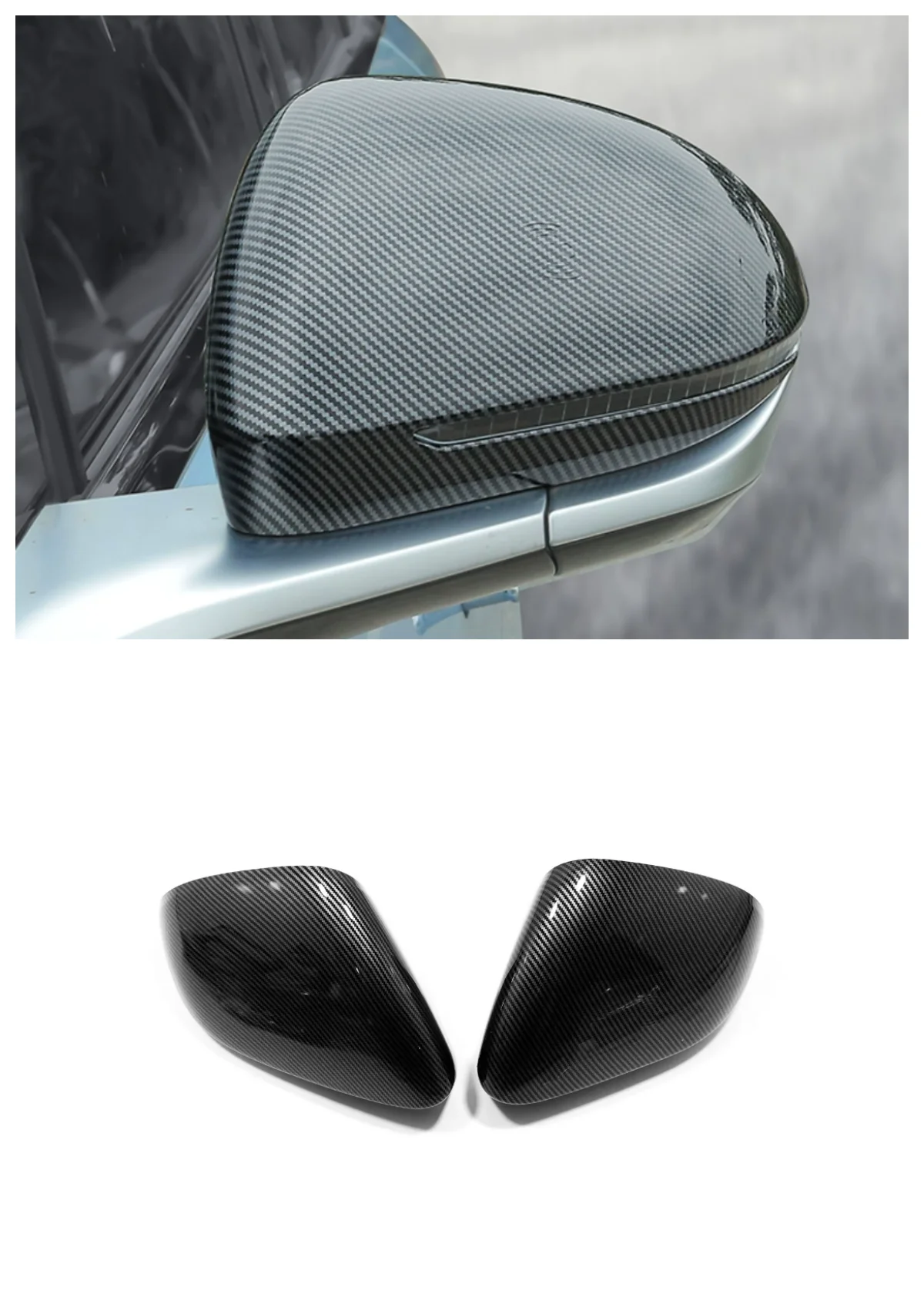 

Applicable to the 2023 BYD Frigate 07 rearview mirror cover, rearview mirror rain eyebrow decoration