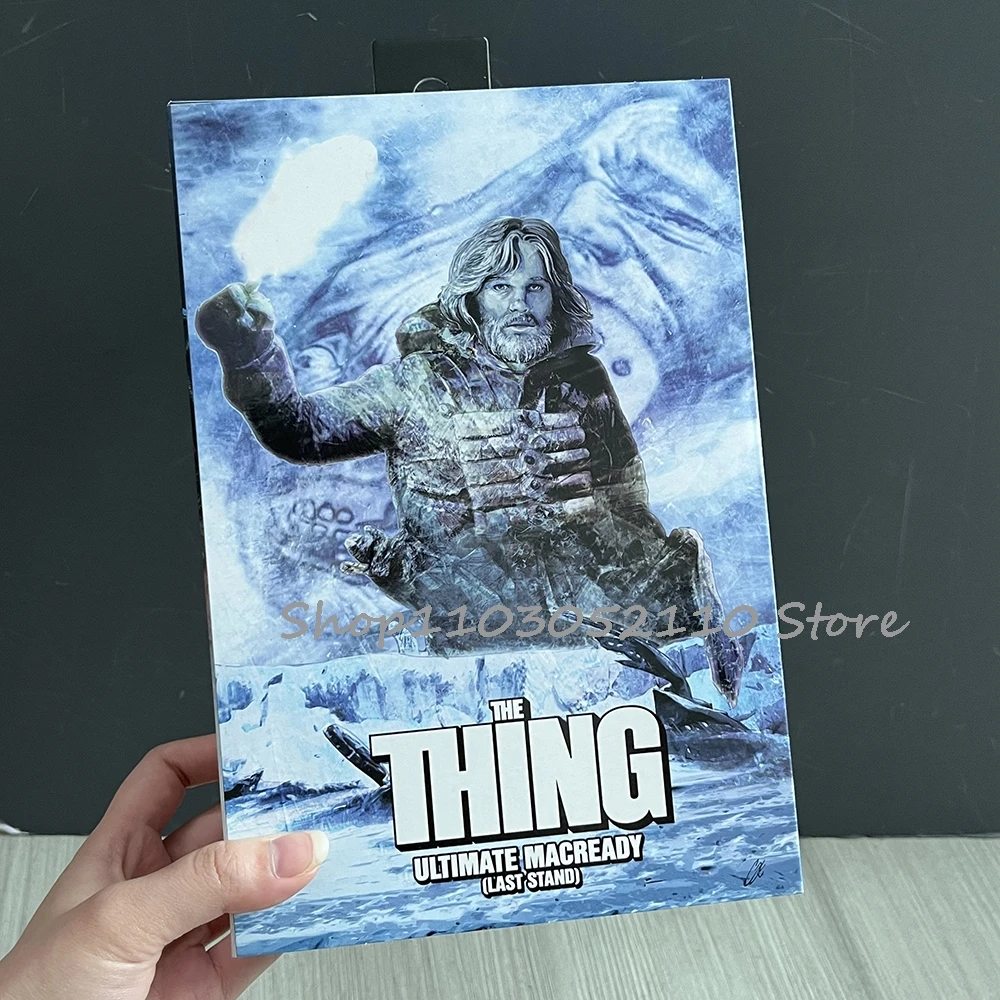 NECA The Thing (الحامل الأخير) شخصية الحركة Ultimate MacReady PVC تمثال نموذج دمية لعبة هدية عيد الميلاد هدايا عيد الميلاد