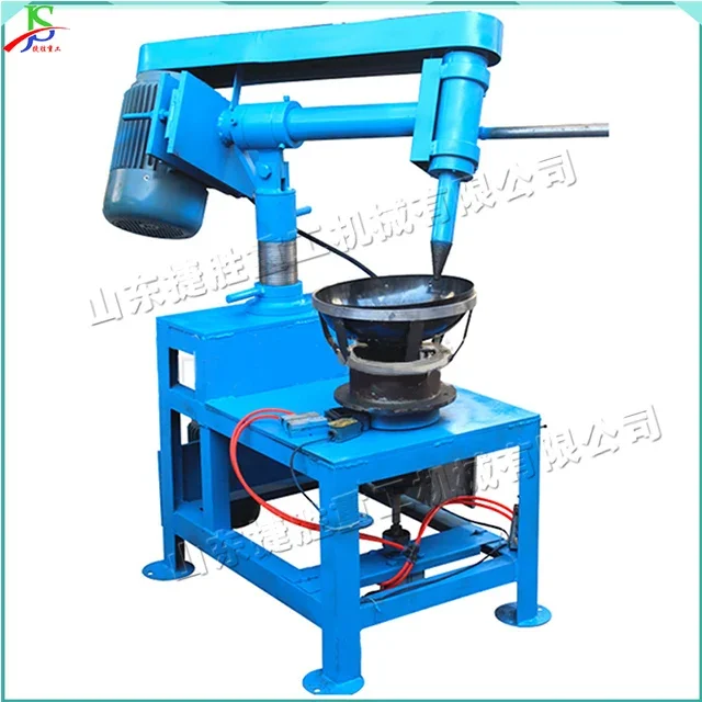 Large vertical floor type electric grinding wheel metal cookware grinding machine Stainless steel pots - pans polishing machine