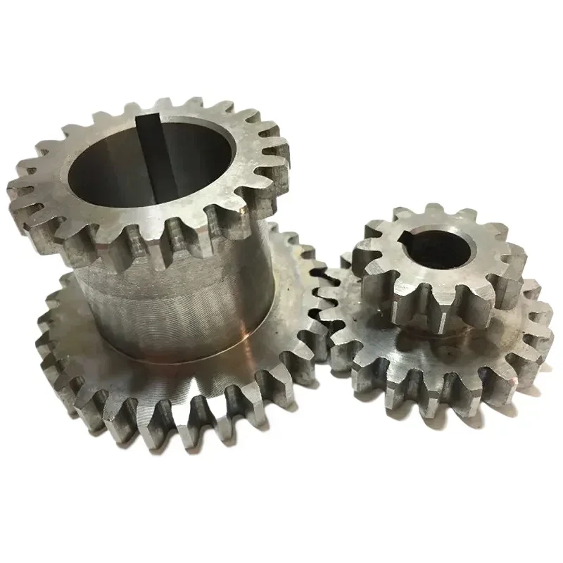 2Pcs/Set Cj0618 Teeth T29Xt21 T20Xt12 Dual Dears Metal Lathe Gear Duplicate Gear Double Gear