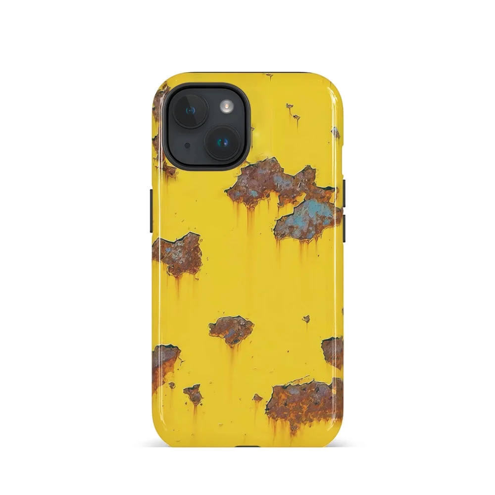 

Ins Korean Yellow Rust Wind Case for IPHONE 17 16ProMax 15 14 13 12 11 PRO Plus Acrylic TPU Two in One Magnetic Phone Cases