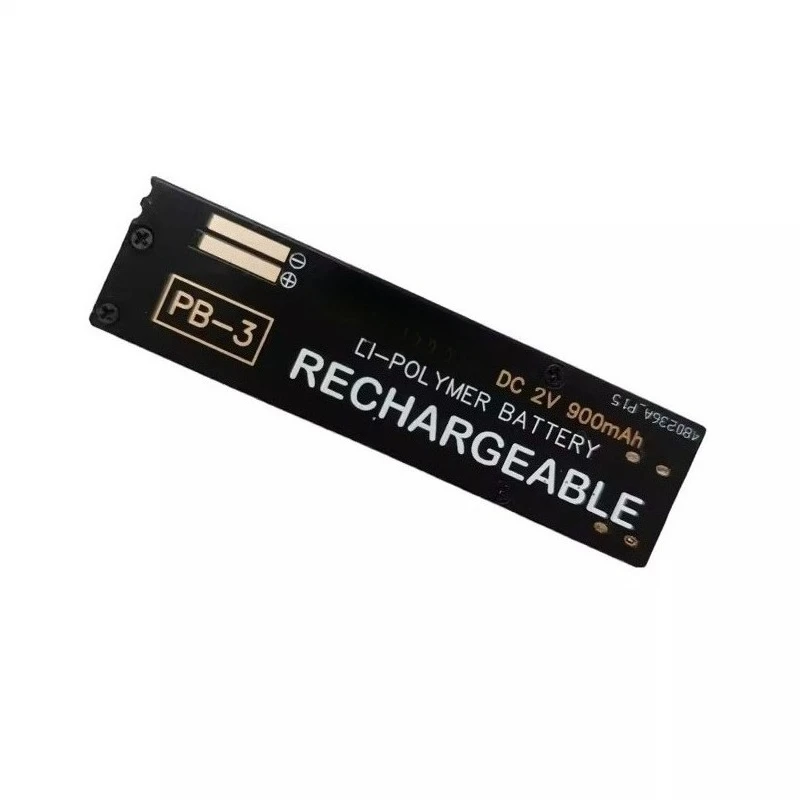 Newest PB-3 2V 900mAh Lithium Rechargeable Battery for Aiwa PB-S5 PX370 JX729 JX629 JX819 JX505 Cassette Player Walkman Battery