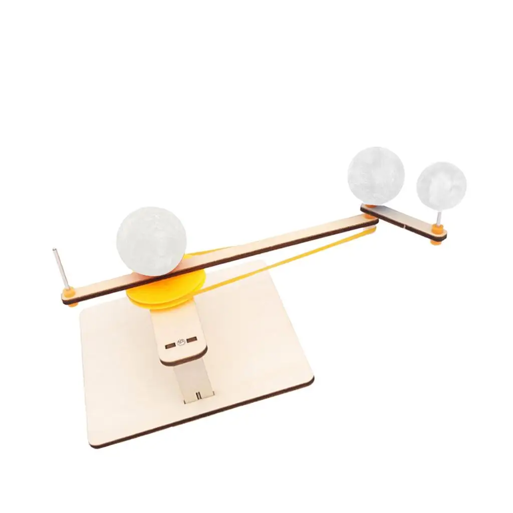 DIY Science Experiment Tool Wooden Intelligent Toy Educational Learning Machine for Children Birthday