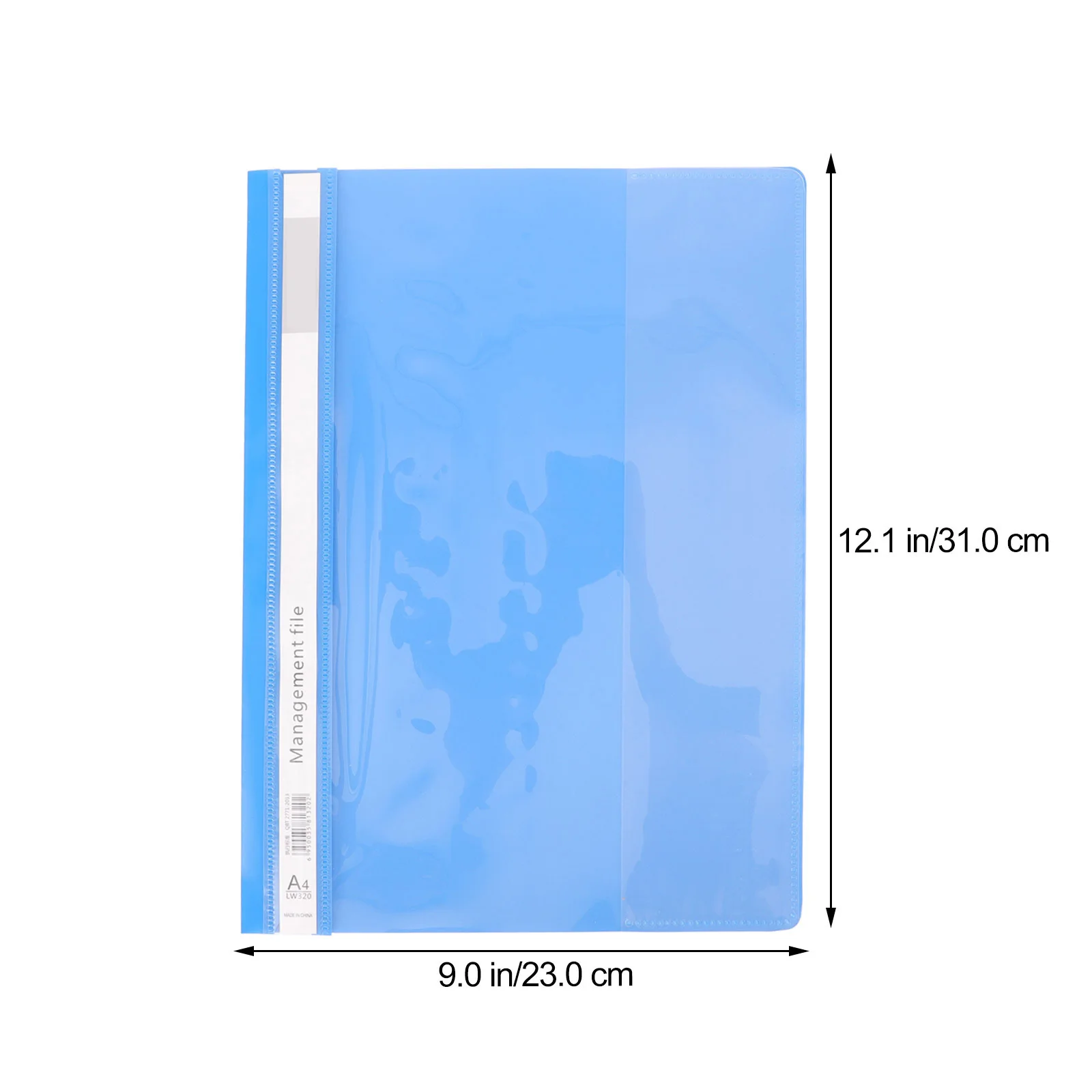 6 Buah Folder Plastik A4 Ganizer Folder Dokumen Binder Notebook Case Kantor Siswa Sekolah Perjalanan Desktop
