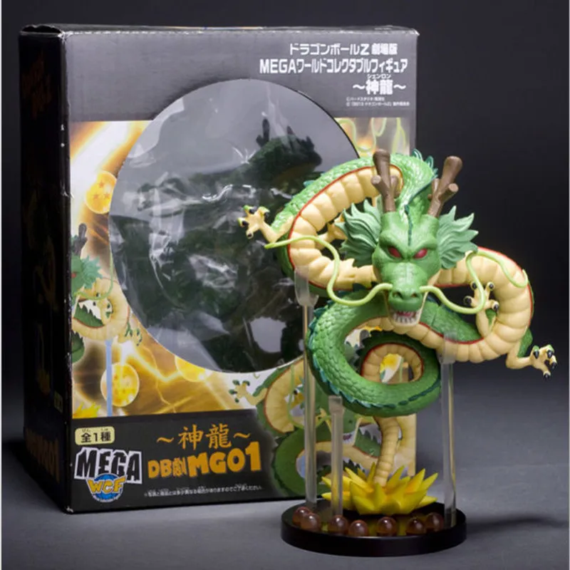 Figura de Acción de Dragon Ball Z con Caja, ShenRon ShenLong de PVC, Figura Coleccionable de Dragon Ball Super, Juguetes