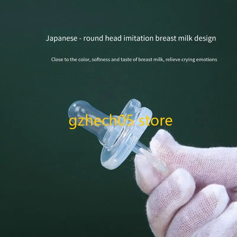 d55e1セット人間工学に基づいたデザインベビーファシフィエ通気性シリコン肥沃なおしゃぶり