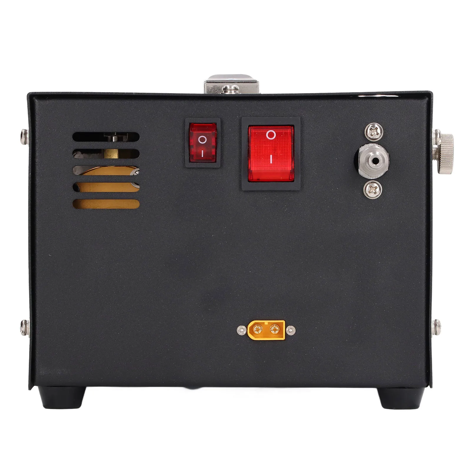 ضاغط هواء محمول 4500Psi 30mpa 12V مضخة ضغط عالية زيتية خالية من الماء لخزان كرات الطلاء