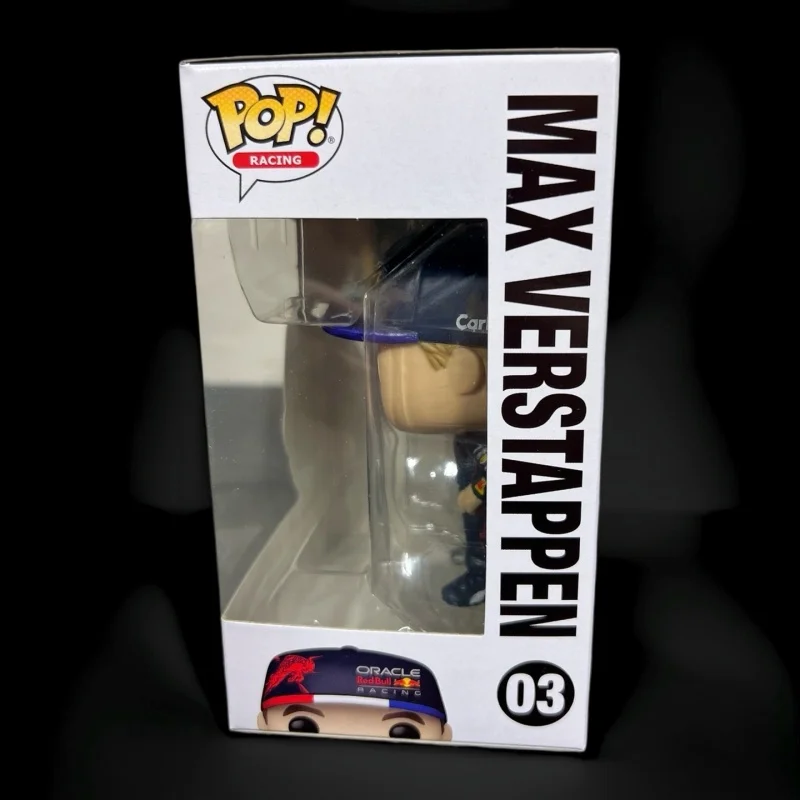 Max Verstappen #03 #08 Funko Pop Racing Oracle Red Bull Racing Vinyl Figure Sports Collectible Model Desktop Decor Gift for Fans