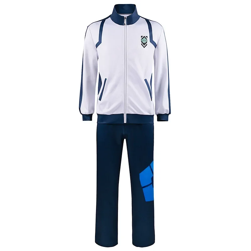 Anime Blue Lock Reo Nagi Bachira Isagi Chigiri Cosplay Costume Sweatshirt Hoodie Zip Sports Tracksuit Halloween Carnival Clothes