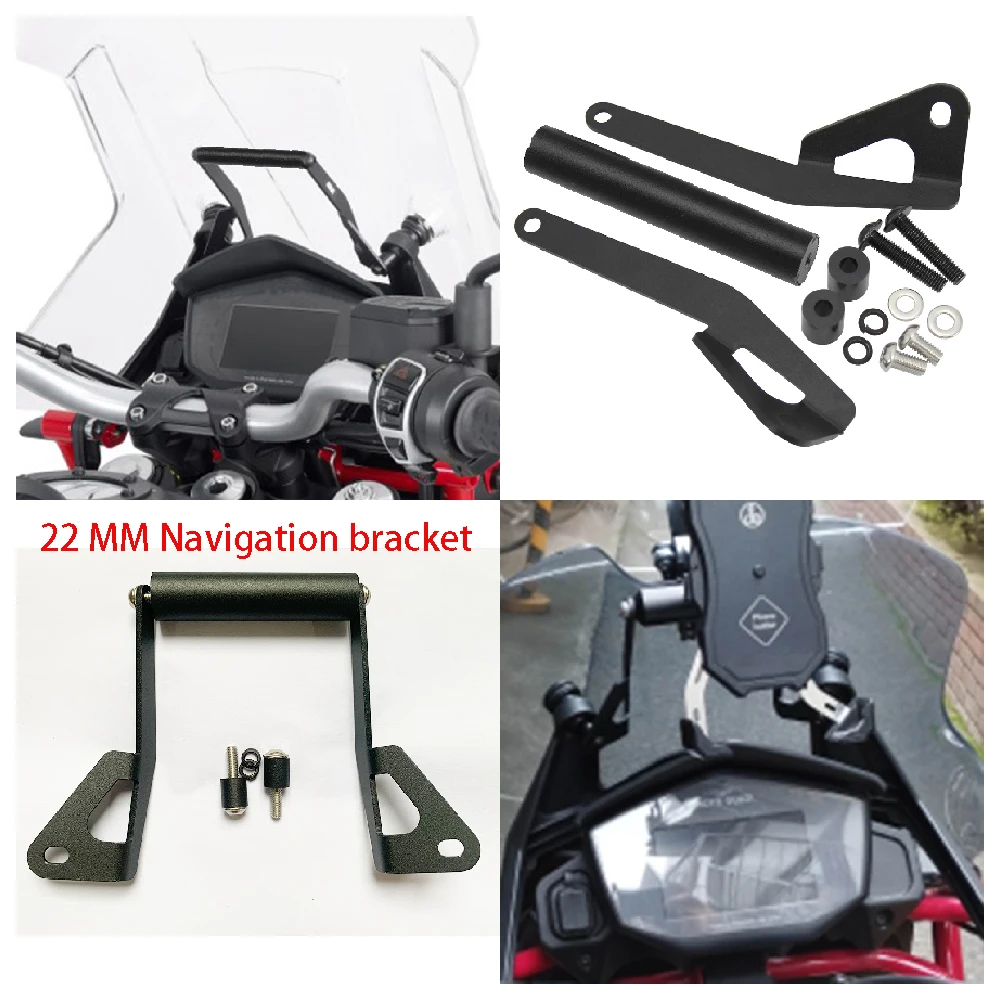 

Fit for Moto Guzzi V85 TT ABS V85TT 2019 2020 2021 2022 2023 Motorcycle SMART PHONE And GPS Navigation Adapt Holder Bracket