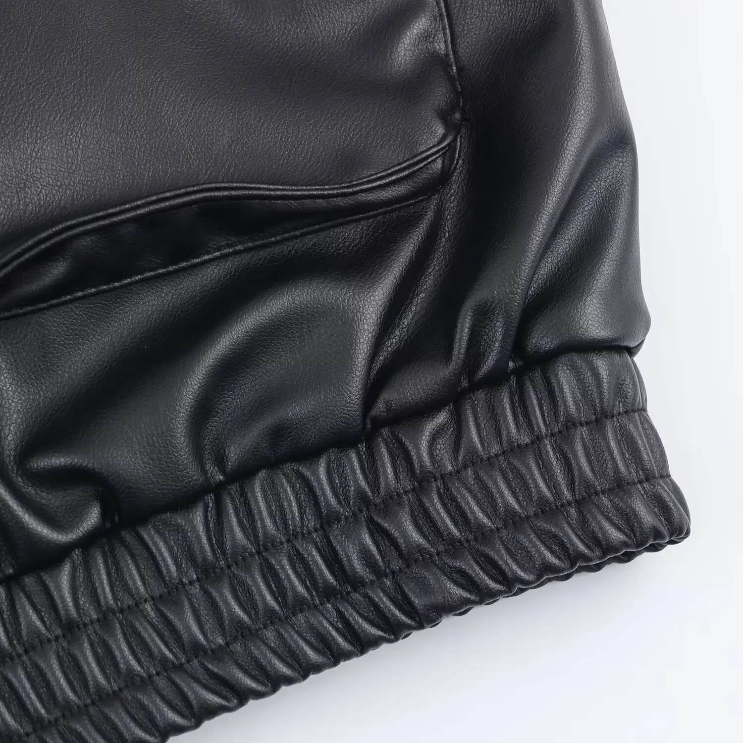 2022 Herfst/Winter Dames Kunstleer Casual Oversized Jas Dames Jas Met Lange Mouwen Modieuze Nieuwe Stijl Jas