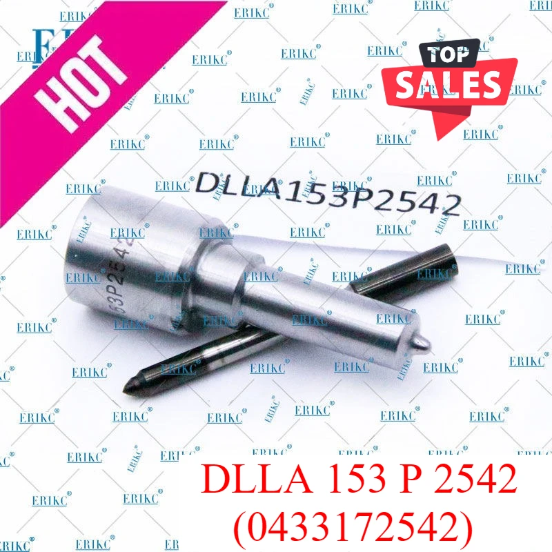 ERIKC DLLA153P2542 (0433172542) Fuel injector Nozzle Tip DLLA 153 P2542 Diesel Injection Sprayer Tip for 0445110782