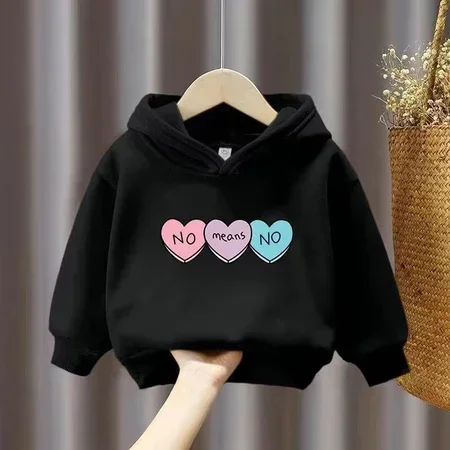Kids Hoodies Smile Face Graphic Printed Sweatshirt Boys Girls Cute Winking Smiley Graphic Autumn Winter Warm Fleece Hooded Tops