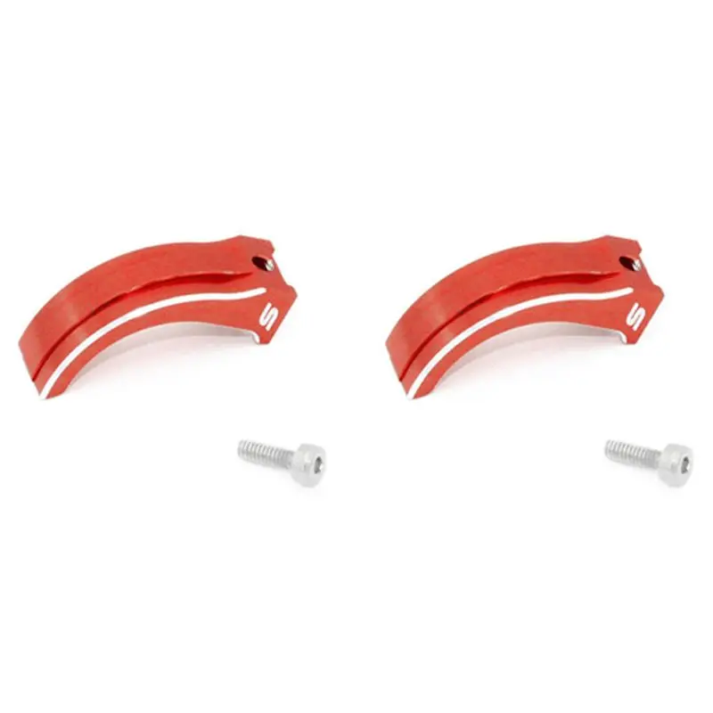 2X Throttle Trigger Brake Rod For Futaba 7PX 4PX 4PXR RC Car Transmitter B Radio RC Car,Red